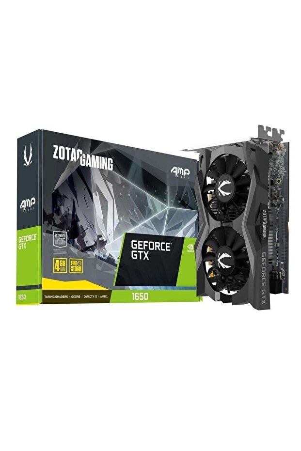 GeForce GTX 1650 GAMING AMP 4GB GDDR6 128Bit DX12 Nvidia Ekran Kartı - 1