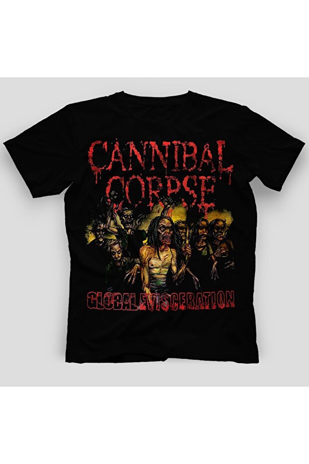 Cannibal Corpse Tshirt Siyah - 1