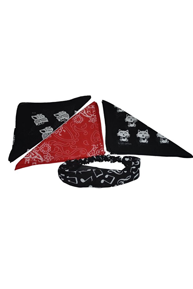 Bandana set of 4