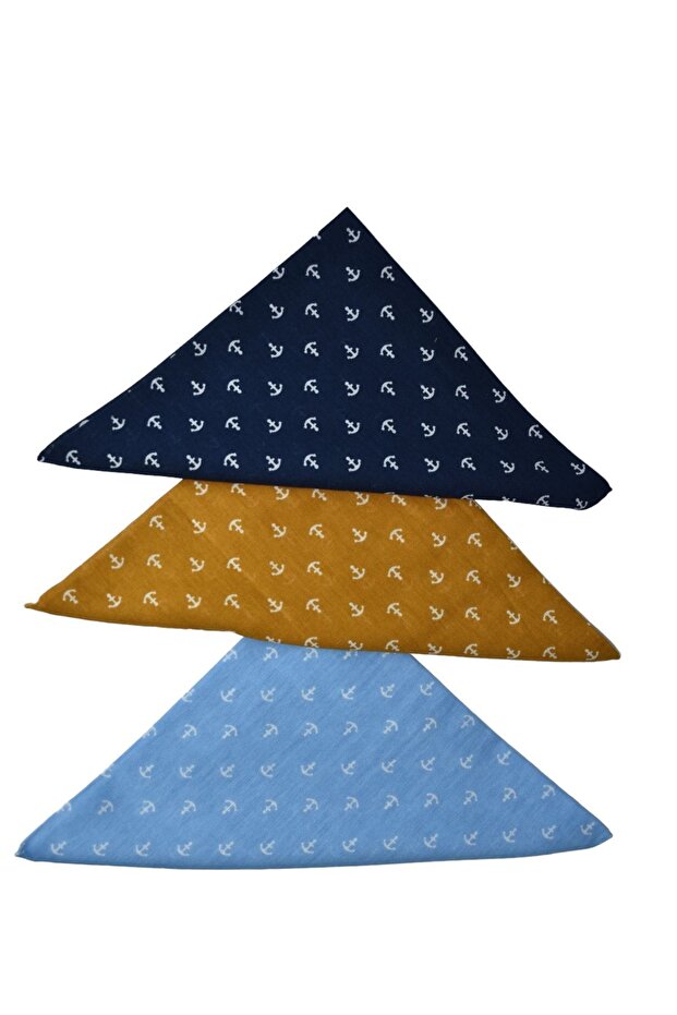 باندانا مرساة منقوشة - 5