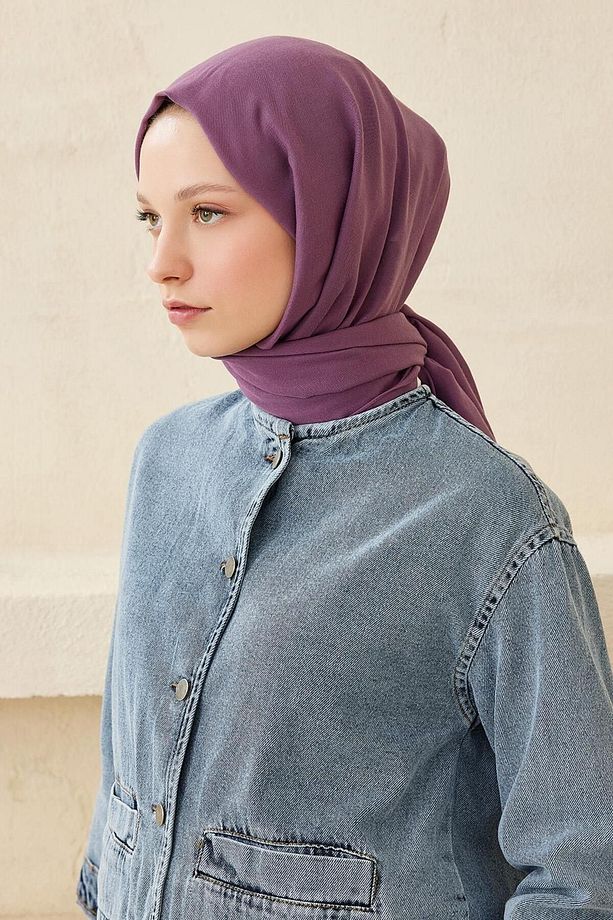 Soft Pamuk Şal Violet - 3