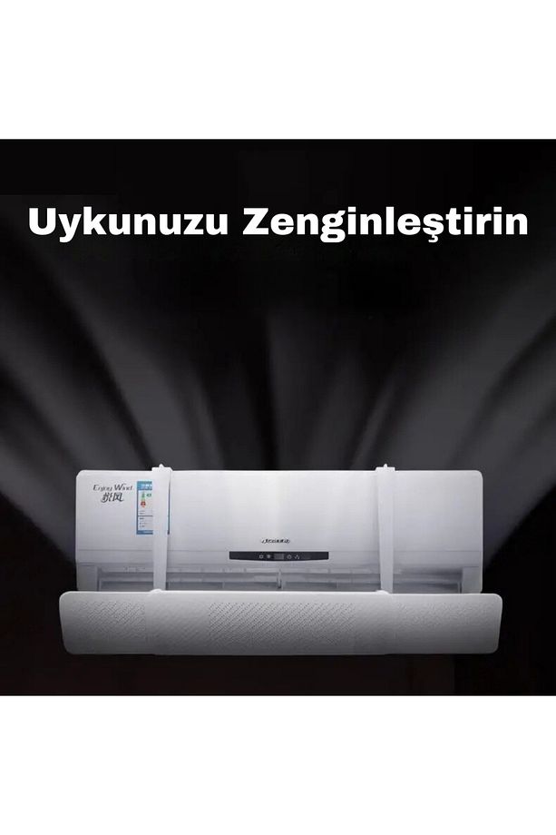 -Ayarlanabilir Klima Hava Yönlendirme Aparatı Hava Çarpmaması İçin Klima Aparatı siperi - 4