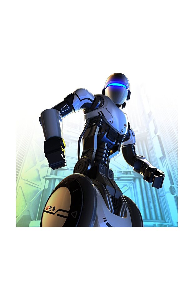 Robotic Eğlence LED Efektli Gözler Programlanabilir Akıllı Robot - 6