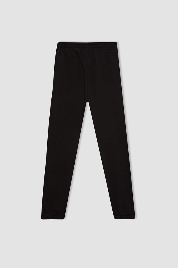 Jogger Standart Fit Esnek Bantlı Paça Uzun Boy Kalın Kumaş Pantolon - 7