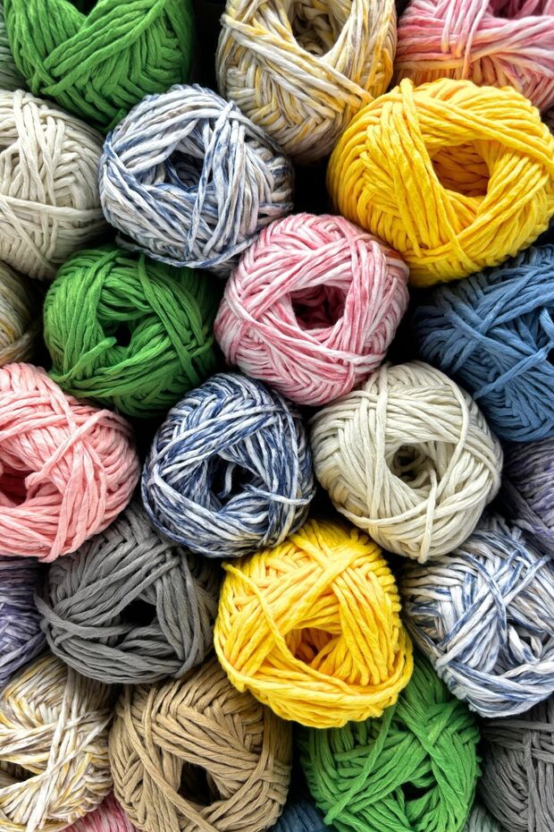 Premium Softee Raffia Yumuşak Rafya Kağıt İp Tığ İpi Tığ İşi El Örgü İp Şiş İpi Hobi İp Bebe Pembesi - 4