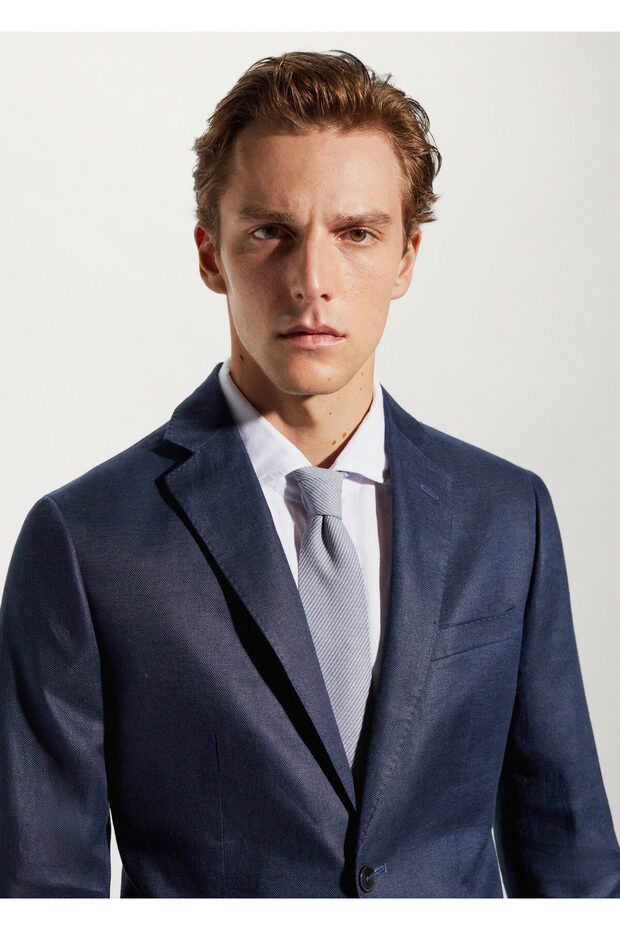 Navy Blue Men's Blazer Jacket 57105502