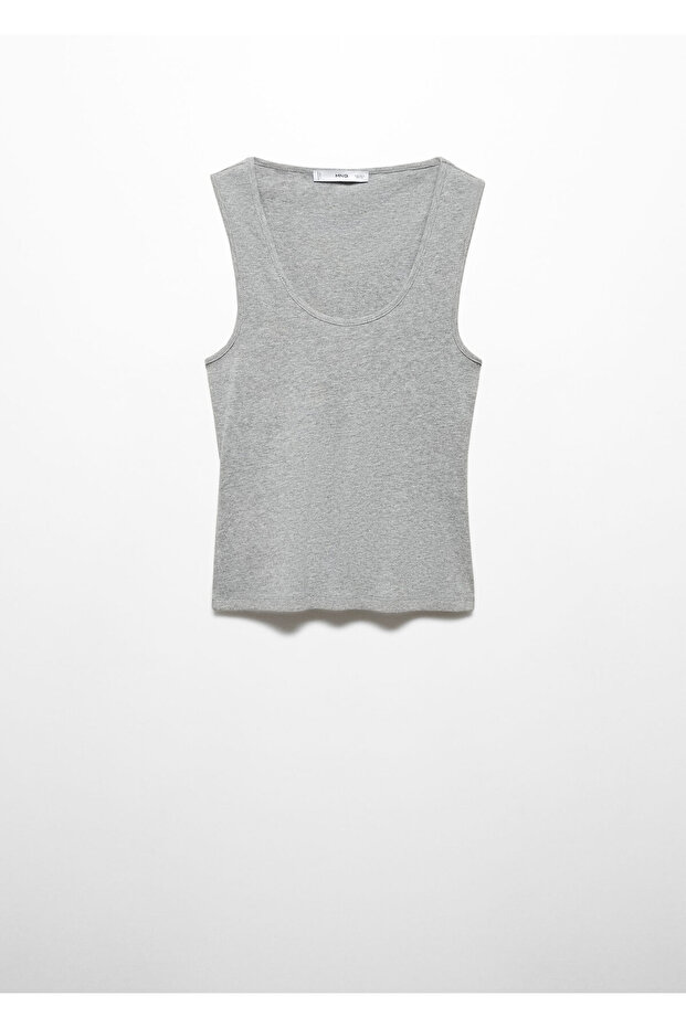 Metal Gray Women's Blouse 57983804