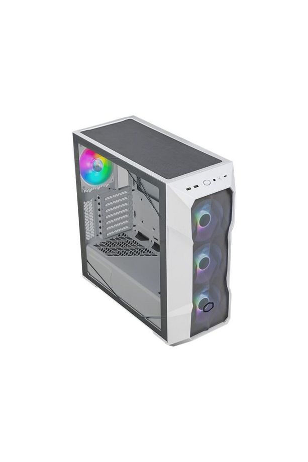 (MASTERBOX TD500 V2) Argb Beyaz 4x120mm Fanlı Atx Midi Tower Bilgisayar Kasası - 1