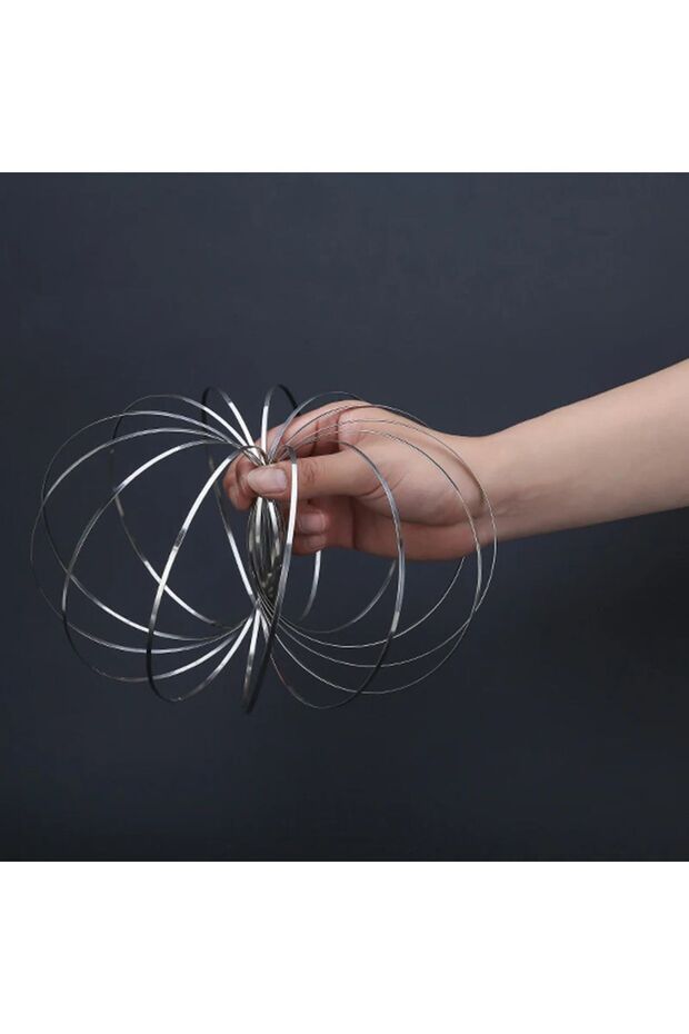 New Generation Stress Spring Ring Metal Coil Spring Magic Hand Arm Spring Bracelet Toy