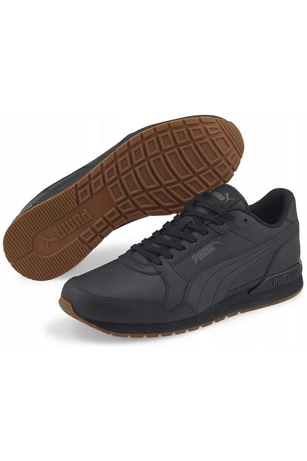 384855-04 St Runner V3 L Erkek Spor Ayakkabı Siyah - 1