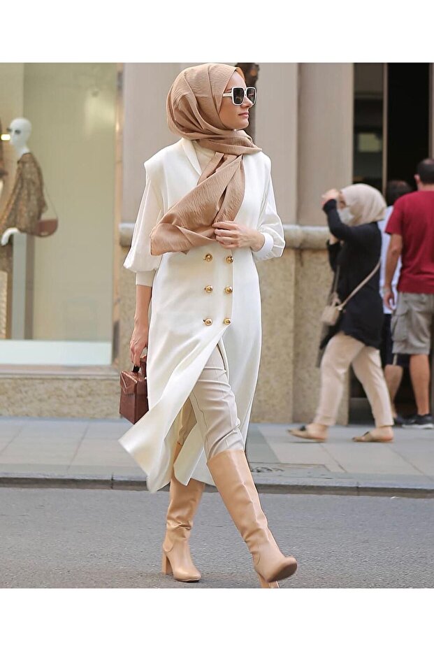 Çift Çelik Örme Yelek - 4