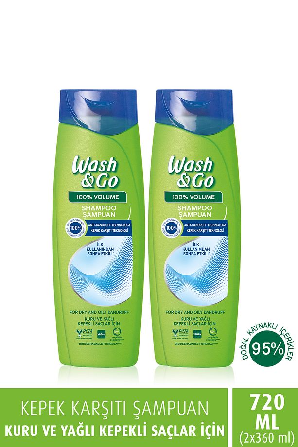 Kepek Karşıtı Şampuan 360 ml x2 Adet - 1