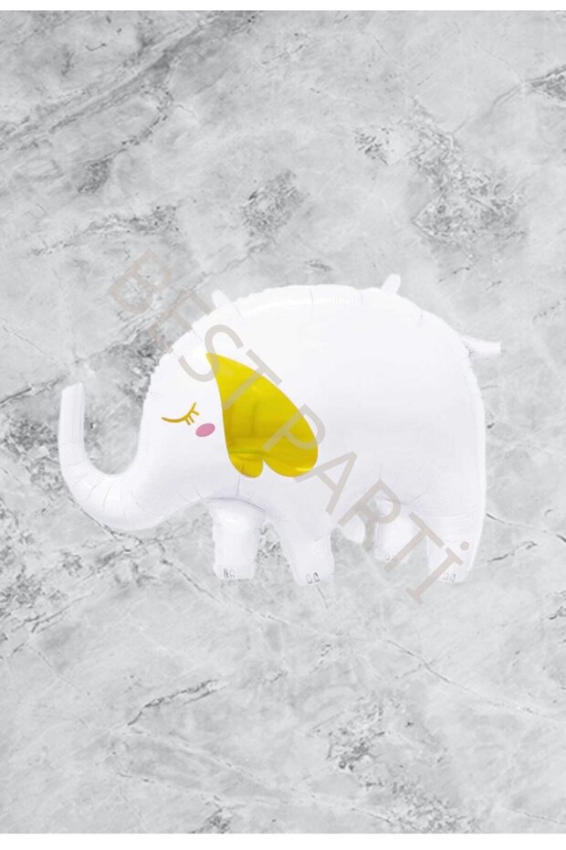 Best White Color Elephant Foil Balloon 59X84 cm