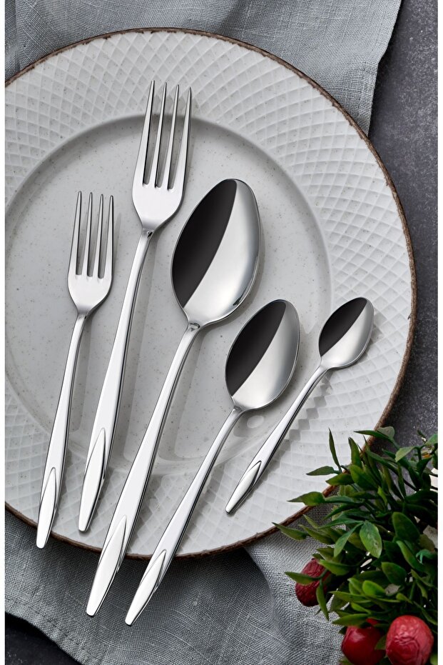 Vienna 60 Piece Fork Spoon Set 18/10