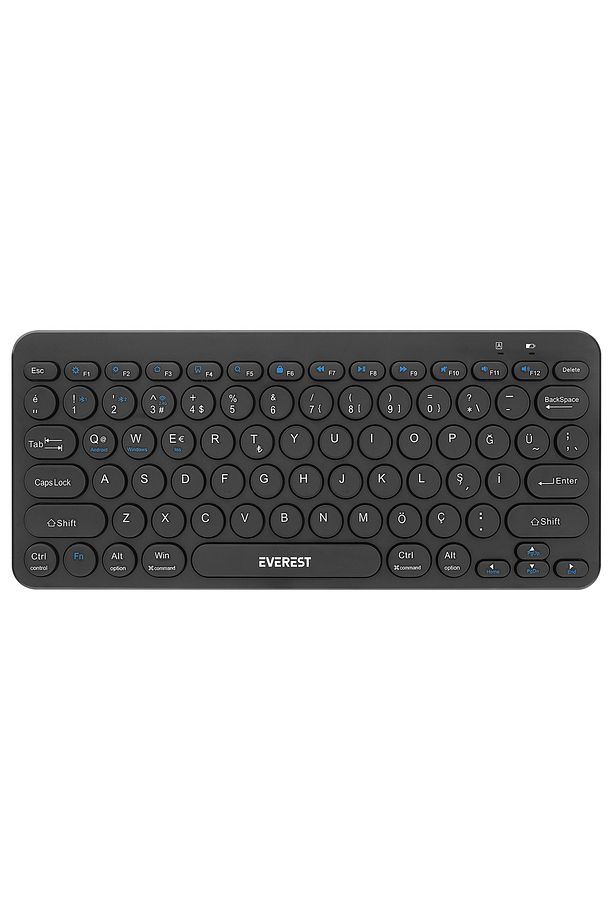 KB-BT16 3 Cihaz Desteği 2.4G+BT1+BT2 Android-Ios-PC Türkçe Q Klavye Kablosuz Klavye Bluetooth Klavye - 8