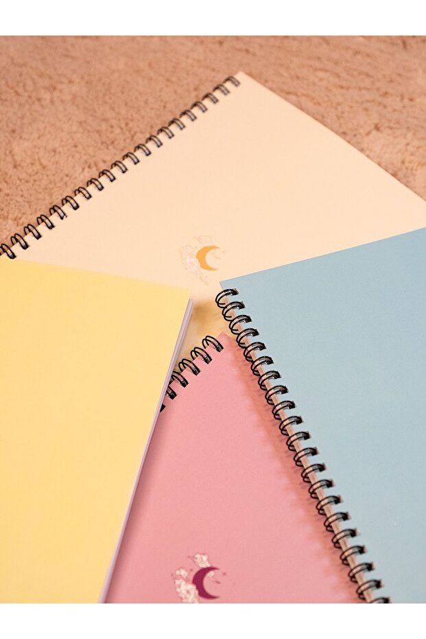 Trend Series Spiral School Notebooks - Set of 4 (80 PAGES) - 4