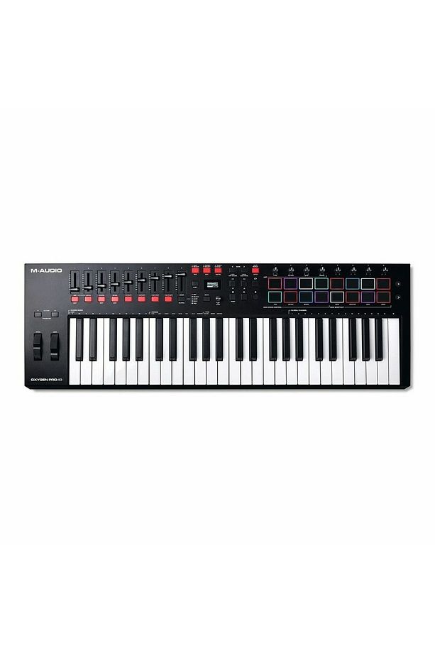 Oxygen Pro 49 Midi Klavye Yarı-ağır Tuşe, 49 Tuşlu Profesyonel Usb/midi Controller - 1