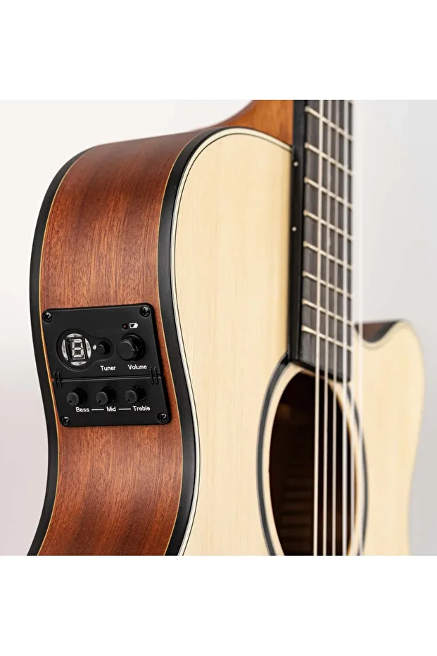 Vgx300 Thinbody Ince Kasa Elektro Klasik Gitar - 2