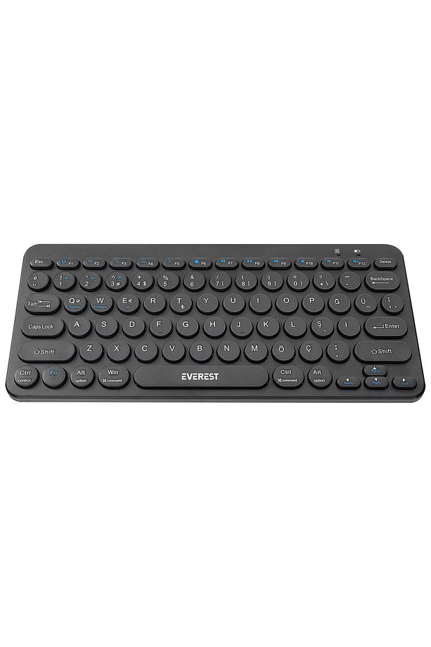 KB-BT16 3 Cihaz Desteği 2.4G+BT1+BT2 Android-Ios-PC Türkçe Q Klavye Kablosuz Klavye Bluetooth Klavye - 7