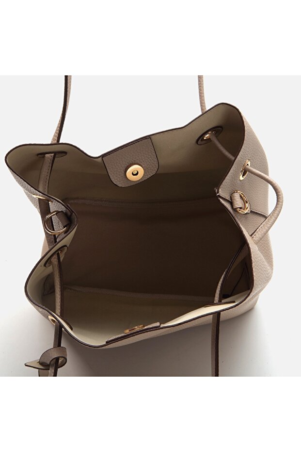 Bej Kadın Çanta - 7