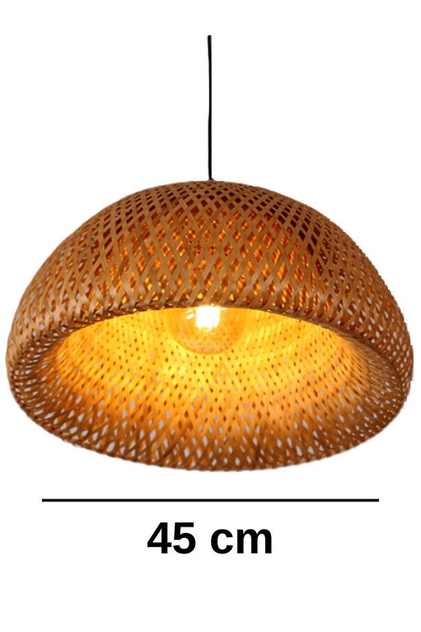Tihit Bohem,Rattan ,Bambu Avize  (Ev Avize Aydınlatma) - 4