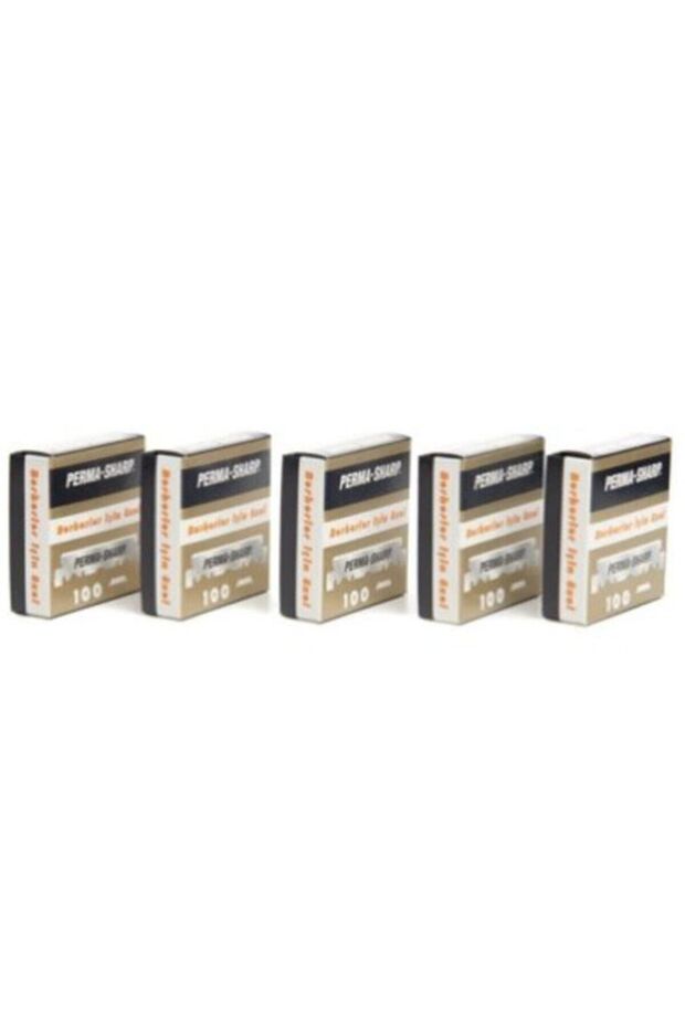 Berber Jileti 100 Adet 5 Paket - 1