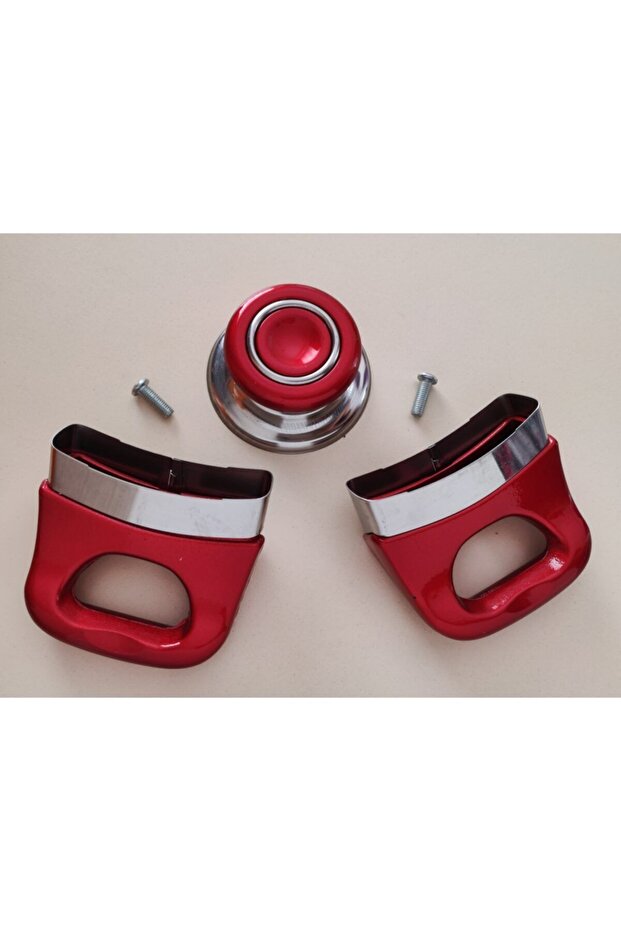 Saucepan Red Handle Set