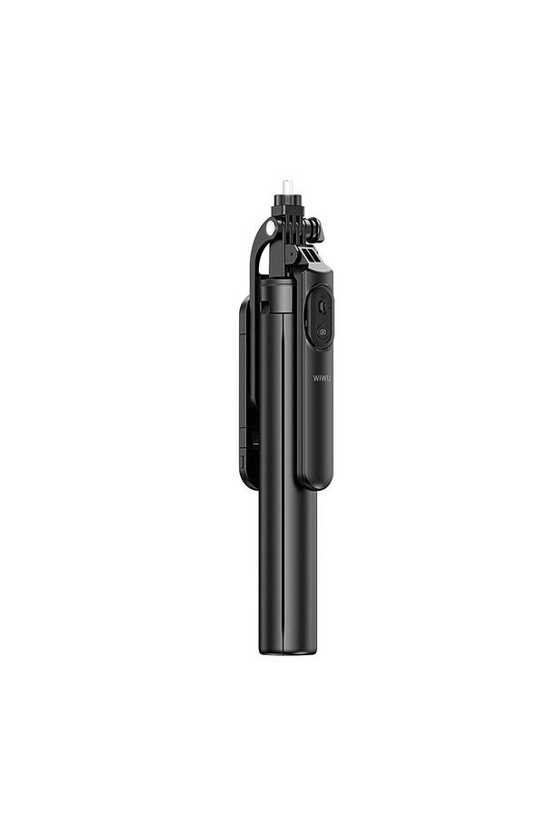 Canlı Yayın Dolgu Işıklı Teleskopik Tripod ve Selfie Çubuğu Wiwu Wi-SE012 Açılabilir Ayaklı 185 cm - 3