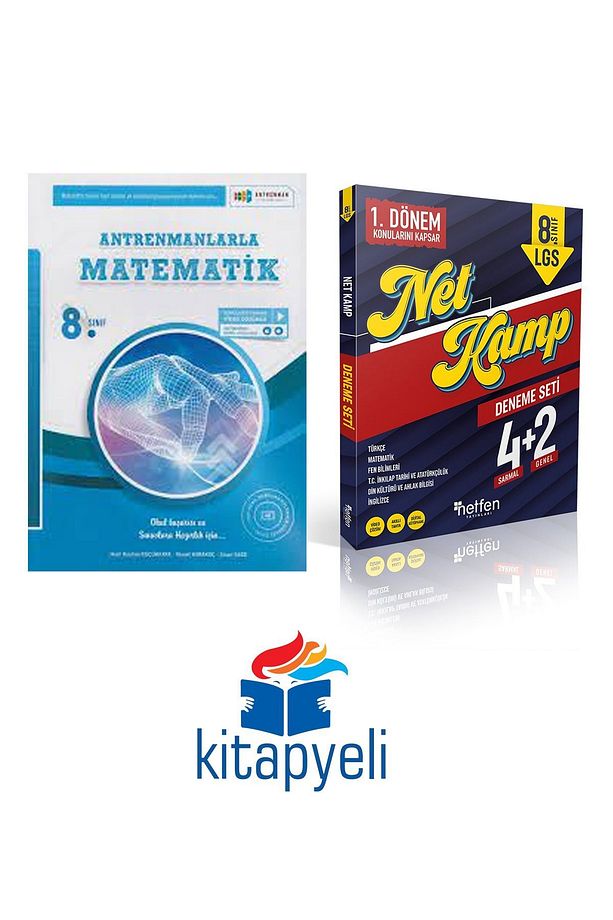 Anrenmanlarla Matematik 8. Sınıf - Netfen LGS 6'lı Kamp Deneme (2'li Set) - 1
