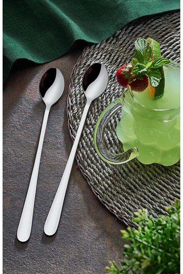 Kokteyl Kaşık 2'li 18/10 - 1