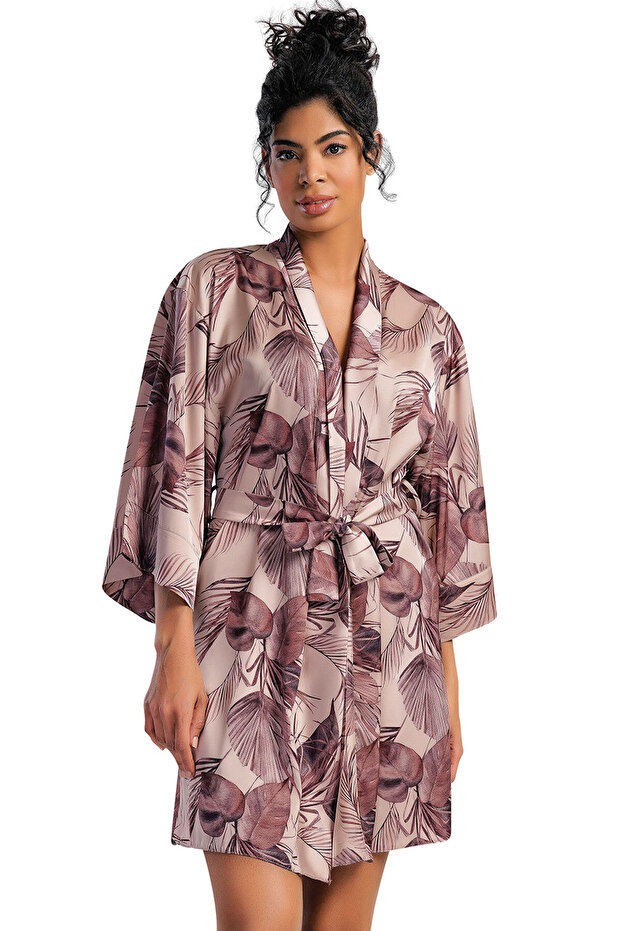 Women's Satenuzun Sleeveless Dressing Gown, 161700