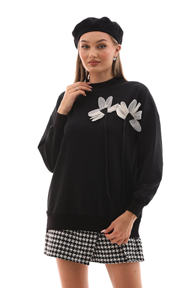 سويت شيرت مزين بنقشة ديزي - 3