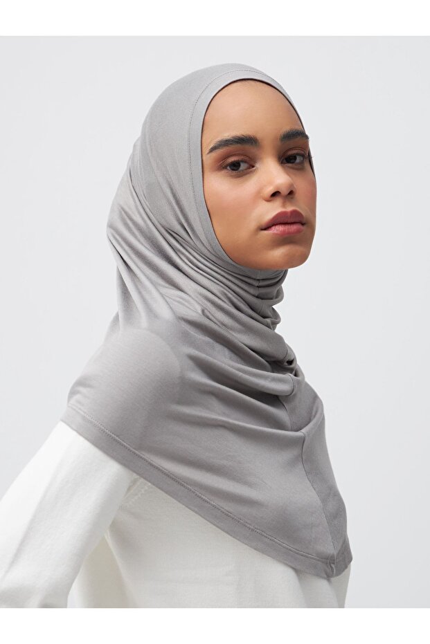 Practical Prayer Shawl | Color: Silver | Hijab