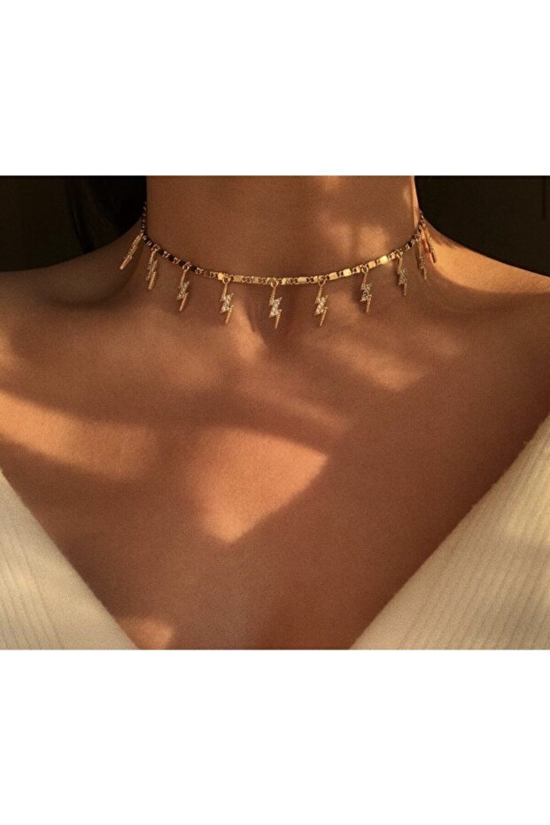 Kadın Şimşek Choker - 1
