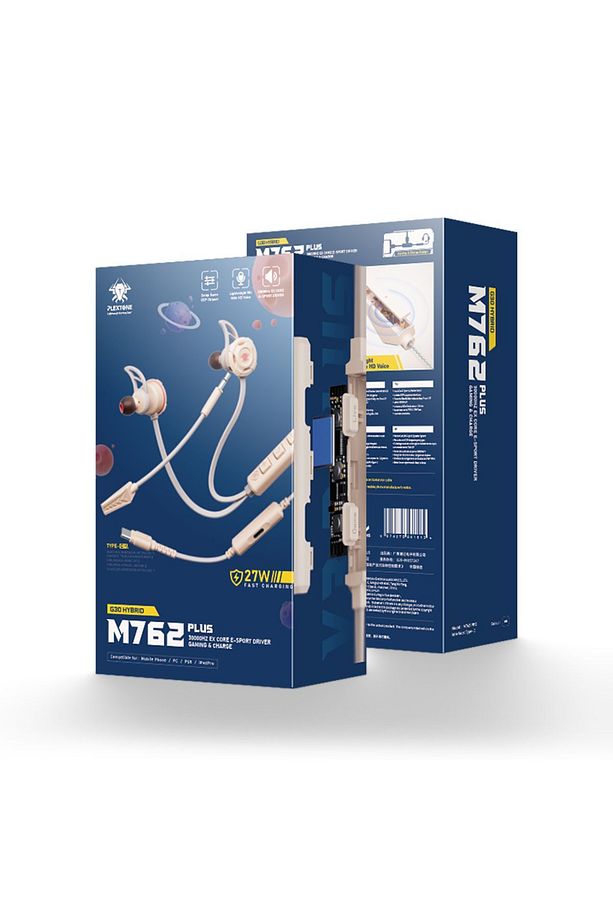 M762 PLUS  Oyun Kulaklığı Çıkarılabilir Mikrofon Dahili Tip-C Şarj Arayüzü - 8