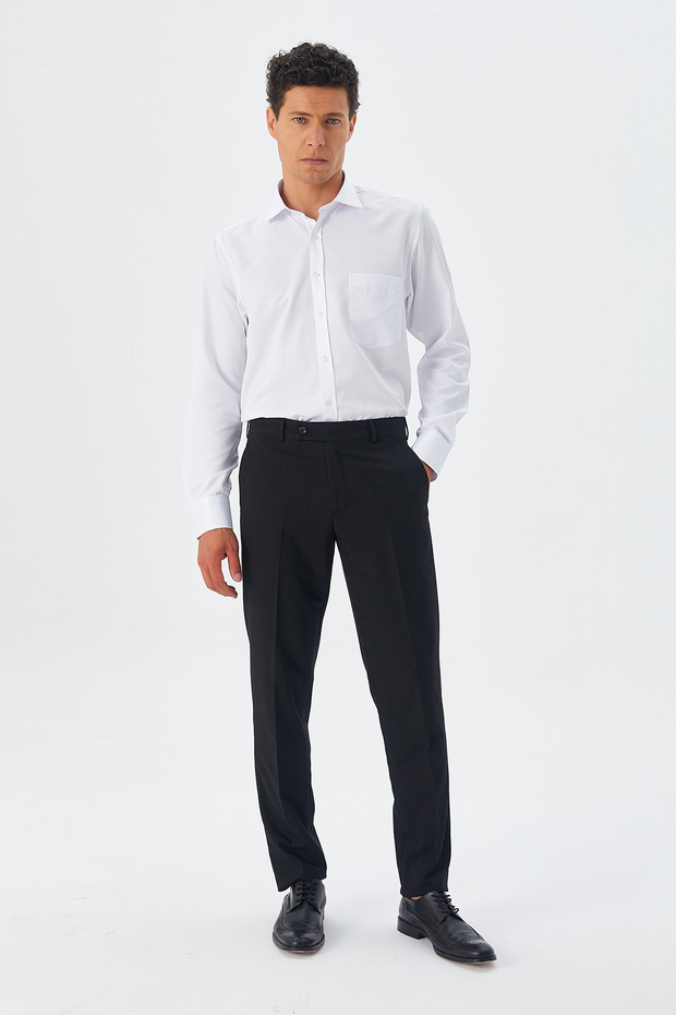 Men's Slimfit Fabric Trousers