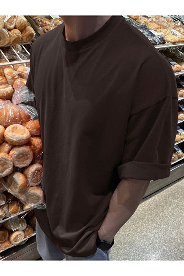 Μαύρο μπλουζάκι Oversize - 1