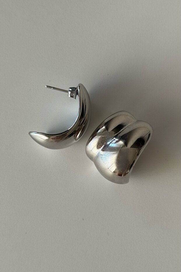 316L Stainless Steel Vintage Domed Earrings