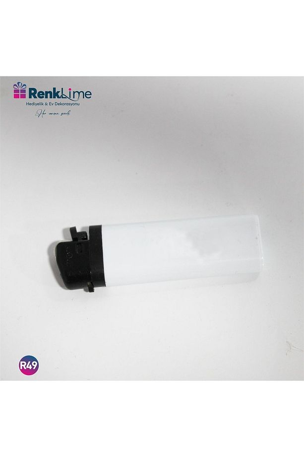 Renklime Hediyelik -50 Adet Çakmak Çift Yön Baskılı Logolu- Kişiye Özel - - 2
