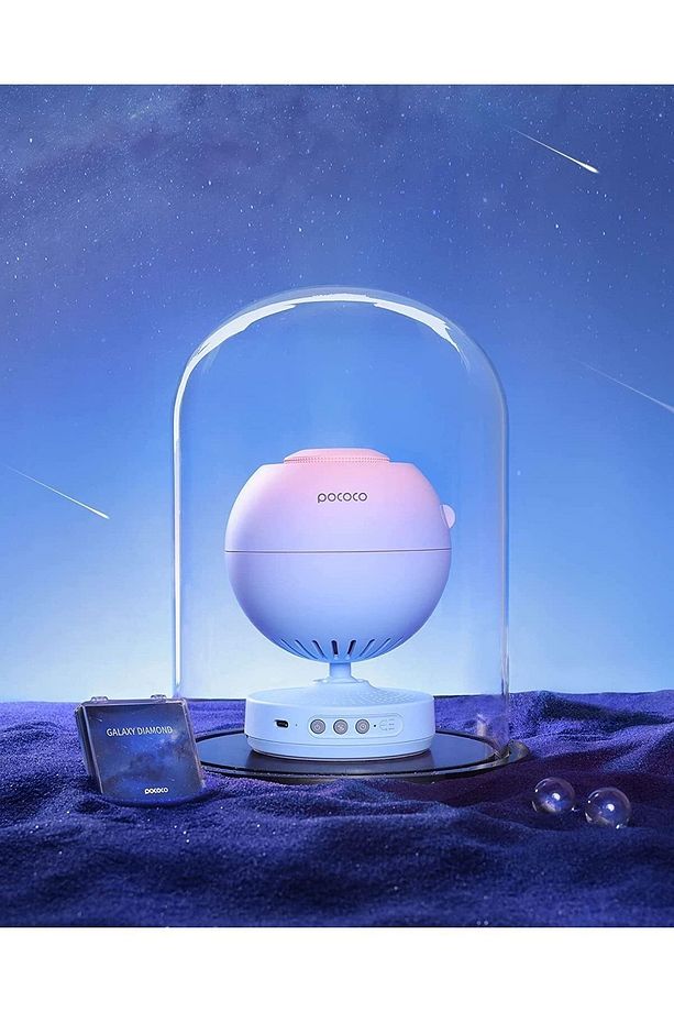Pococo Ev Planetaryumu Yıldız Projektörü: Yatak Odası Için Ultra Net Galaksi Projektör Gece Lambası - 5