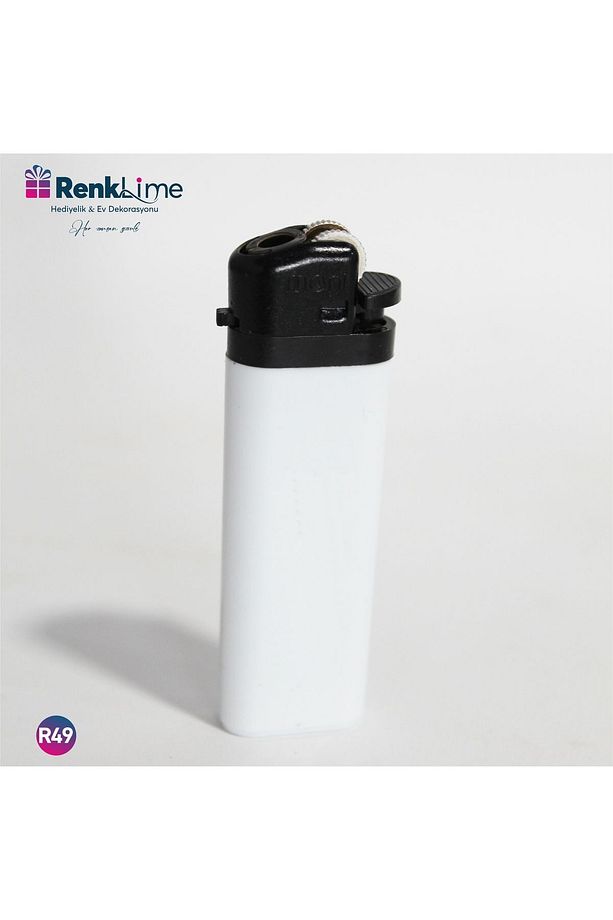 Renklime Hediyelik -50 Adet Çakmak Çift Yön Baskılı Logolu- Kişiye Özel - - 1