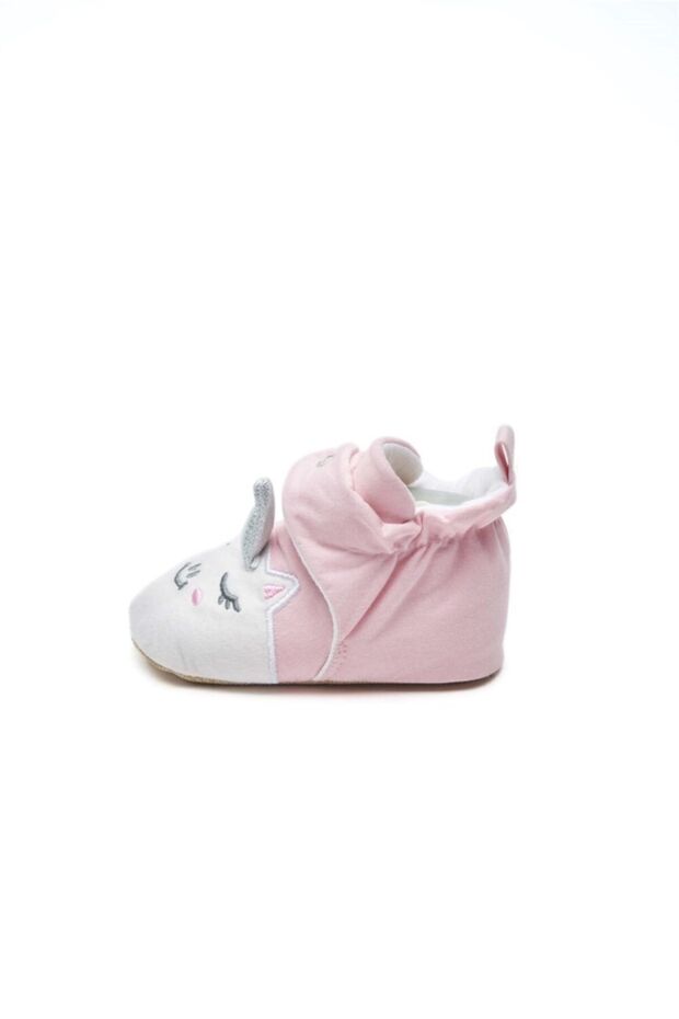 Unicorn Kaydırmaz Tabanlı Pamuk Astarlı Çıtçıtlı Panduf - 4