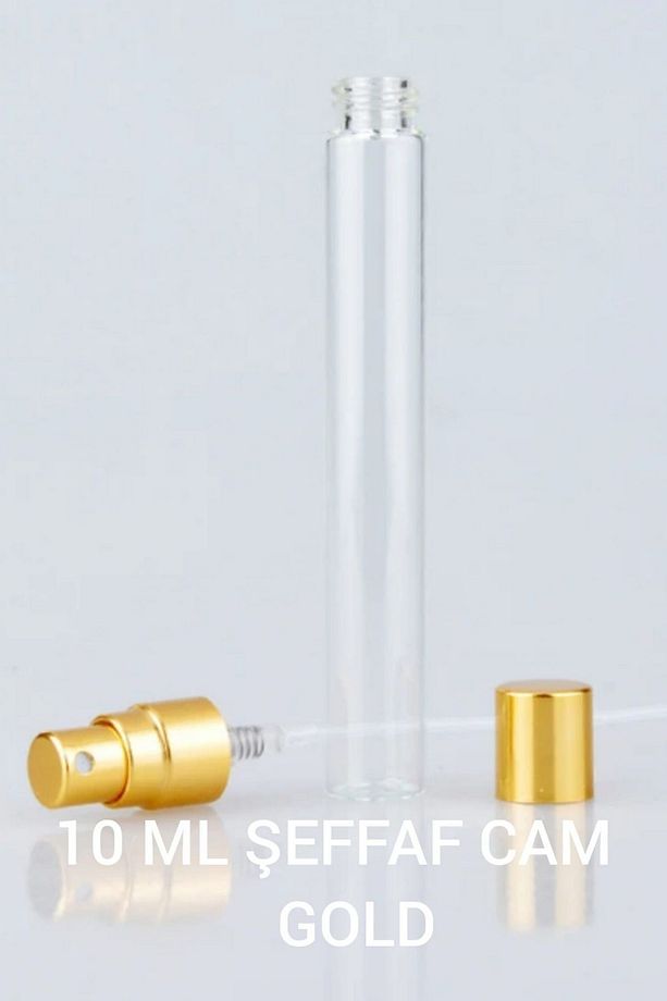 10 ml Boş Kalem Parfüm Şişesi Cam Tüp Vidalı Kolay Takılır (1 ADET) - 1