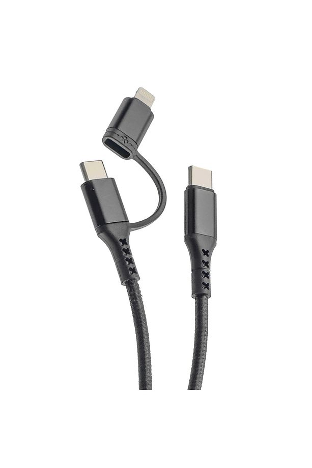 Secuzi 60W Hızlı Şarj Kablosu Type-C To Type-C / Lightning - 1