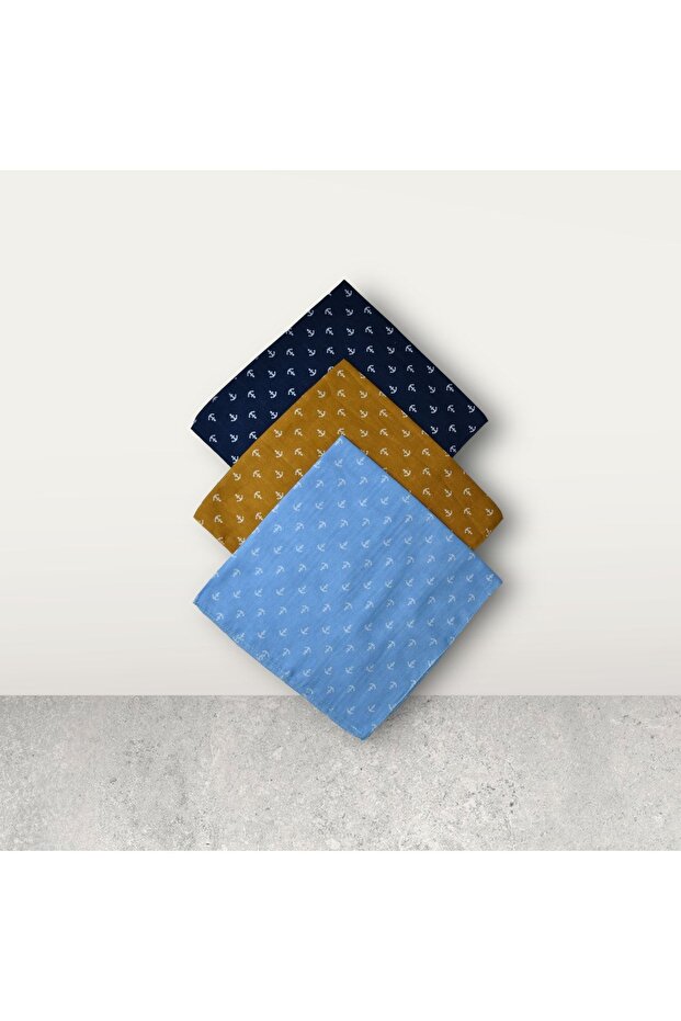 باندانا مرساة منقوشة - 2