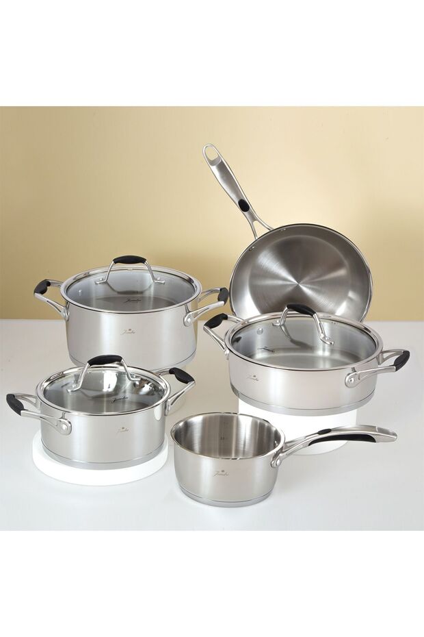 Stella Çelik 8 Parça Tencere Seti - 1