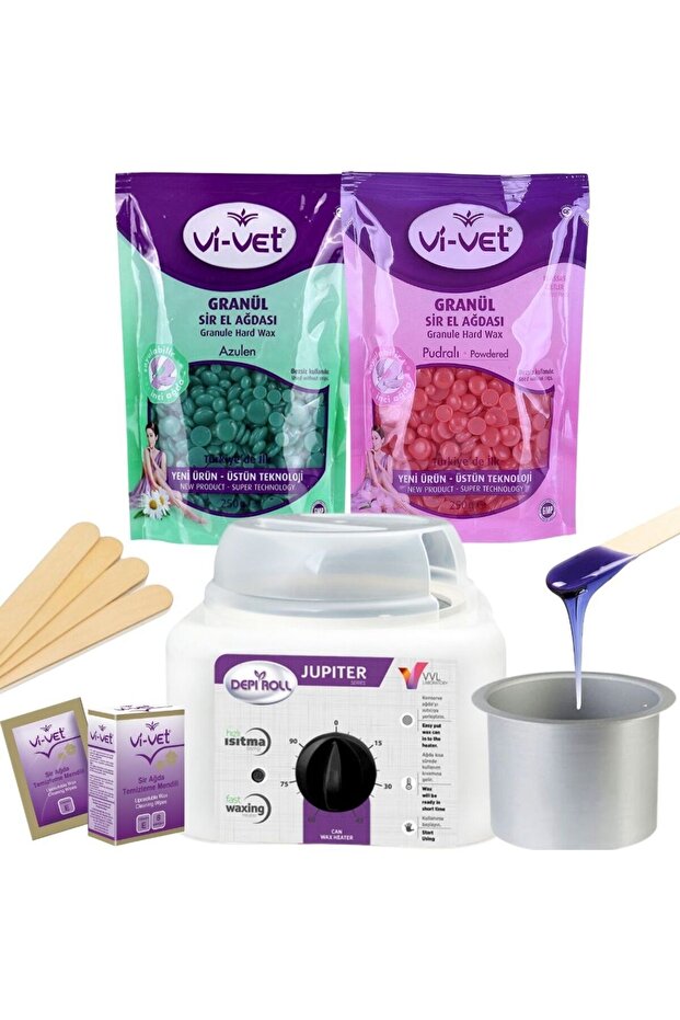 Genel Markalar 2 PAKET VİVET BONCUK AĞDA+1 ADET 2 YIL GARANTİLİ MAKİNE+YEDEK TAS+SPATULA+MENDİL
