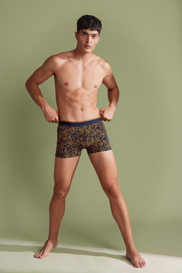 Regular Fit 3'lü Boxer - 3