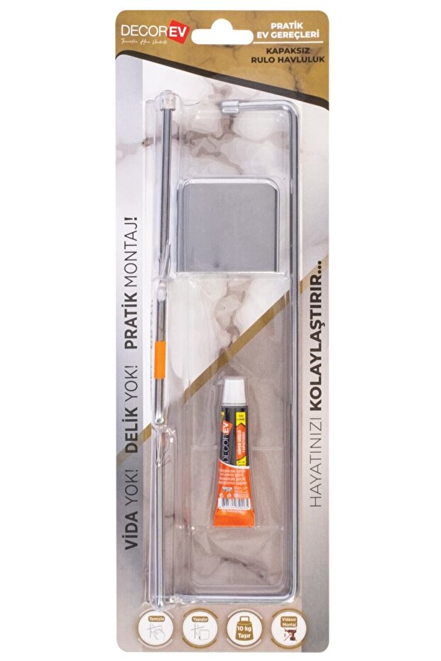 Rulo Havluluk Dc-4776 Krom Kapaksız - 3