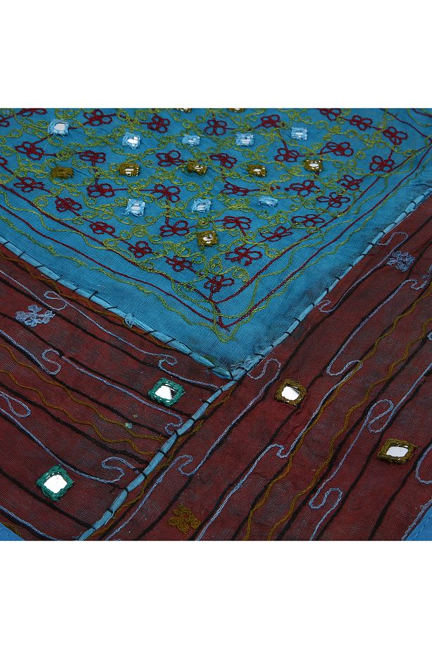 pachwork hint işi aynalı  kırk yamalı yatak örtüsü - 3